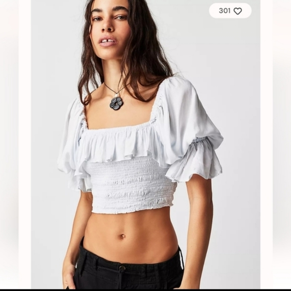 NWT- Jen's Pirate Booty × Free People Bethany Blouse - Picture 8 of 8